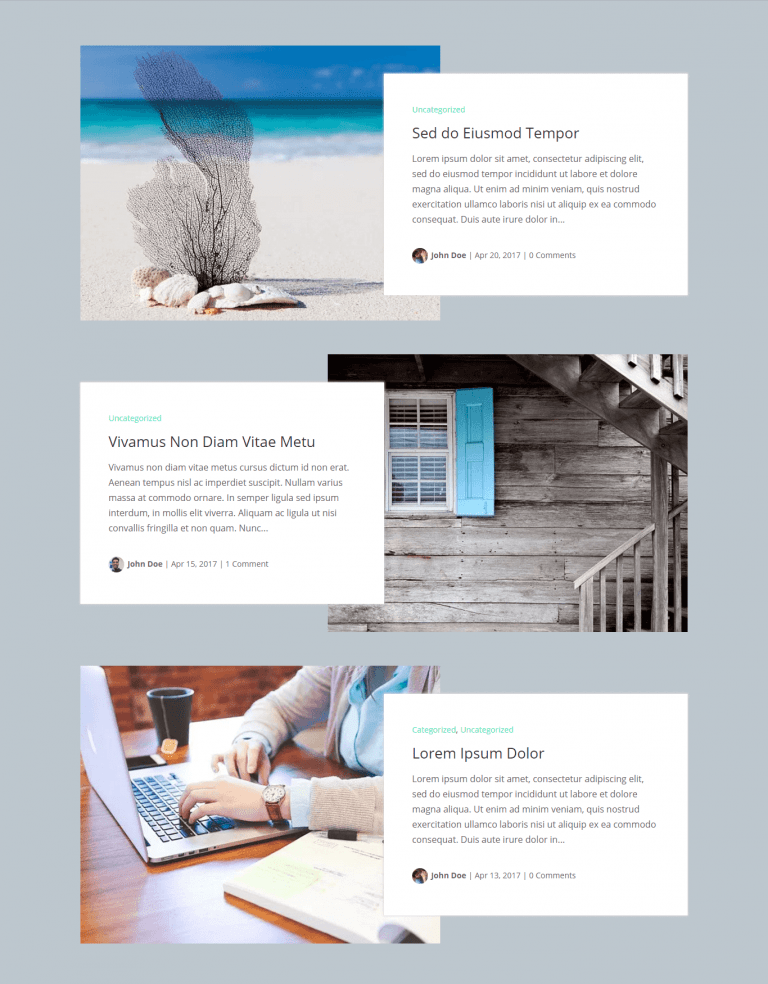 Style your website with Divi category and blog layout by “Divi Extended”