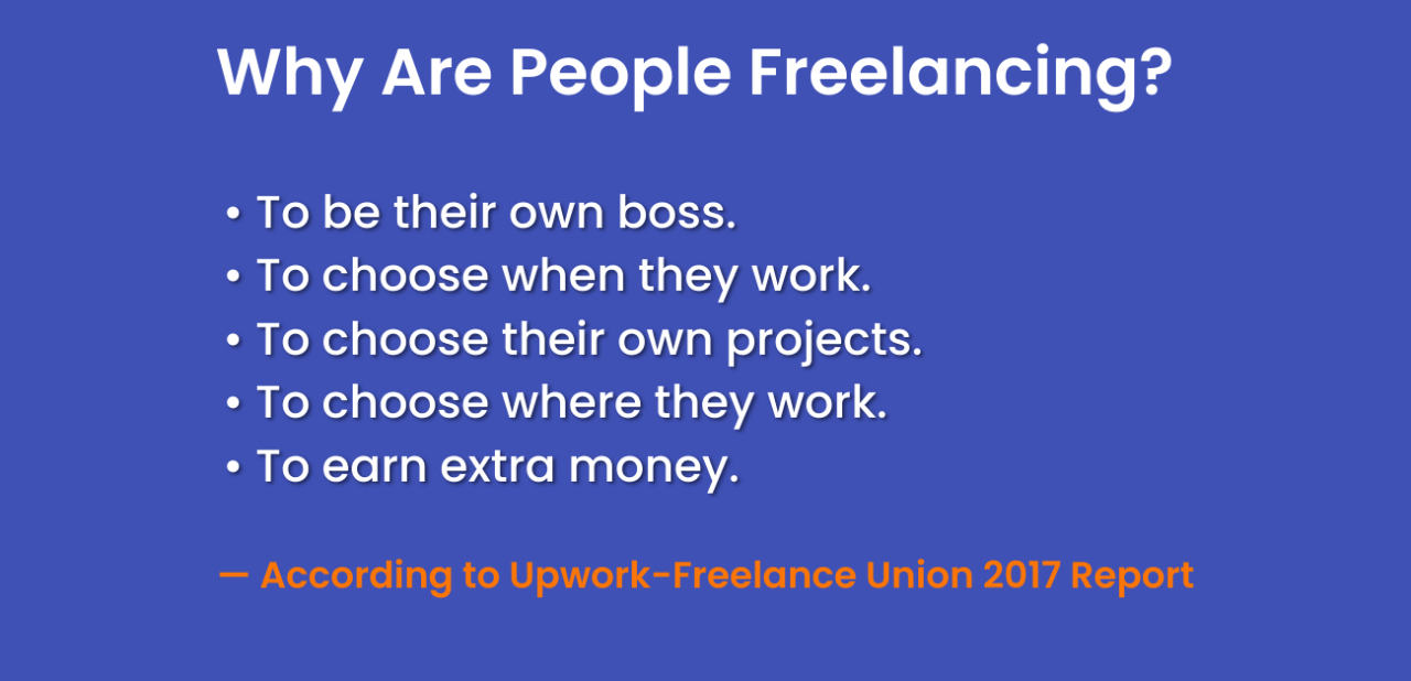 Why Are People Freelancing