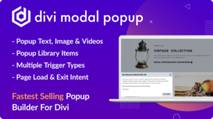 Divi Modal Popup an alternative to Divi Overlays