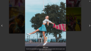 Title and Caption Image Overlay