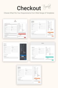 Checkout page layouts for Divi WooCommerce