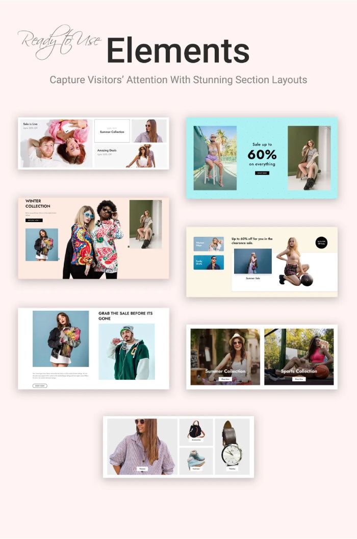 Divi WooCommerce Layout for Sections