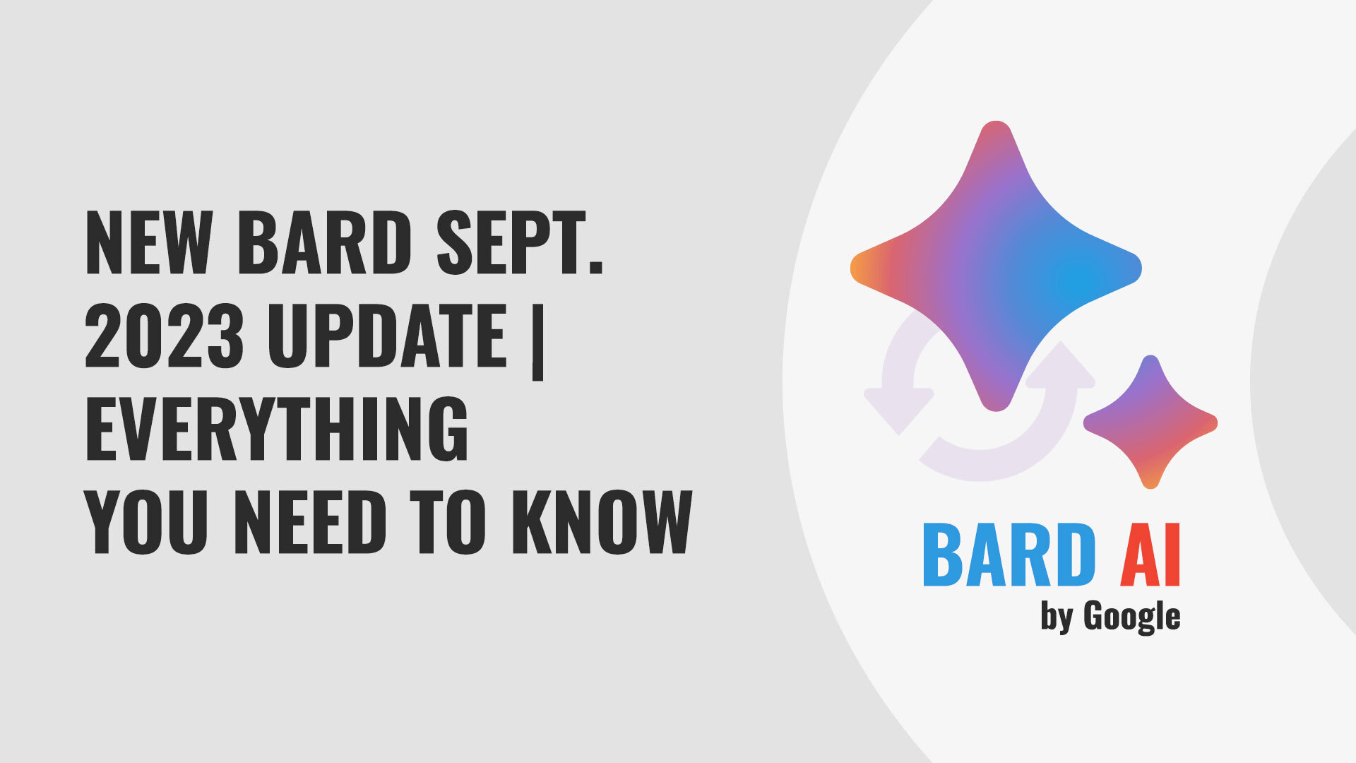 Google Bard September update: App extensions and new features