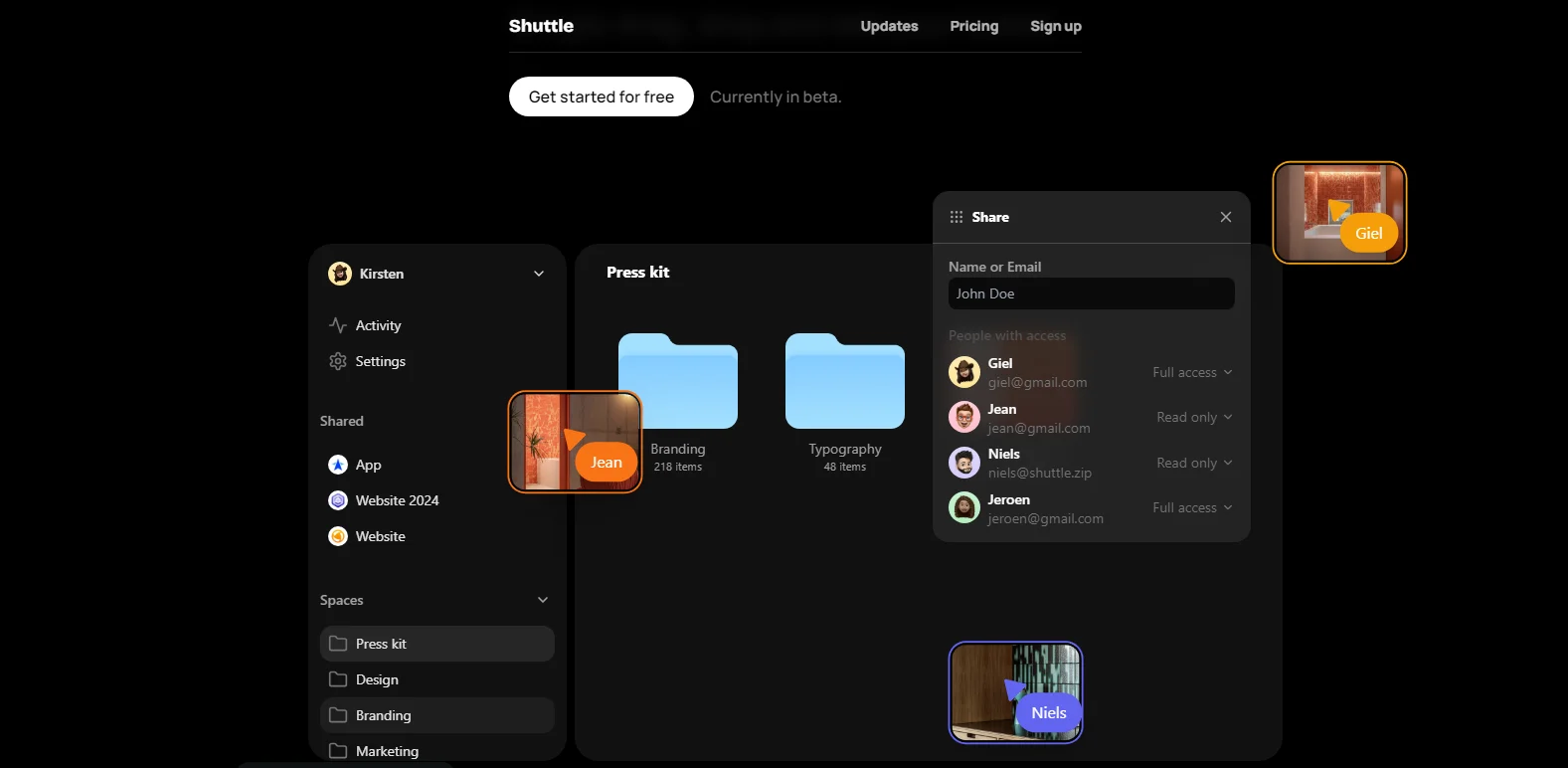 Glassmorphism UI