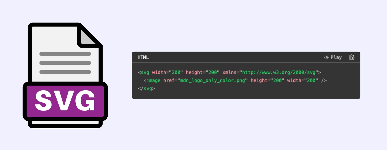 SVG image format and its working