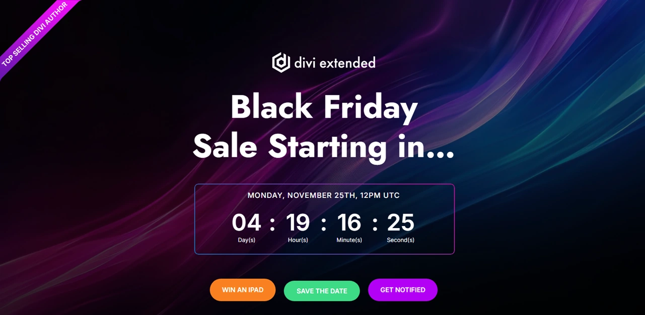 Divi Extended Super Sale 2024