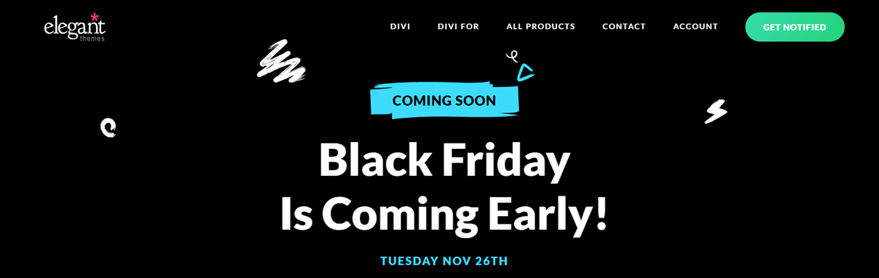 Elegant Themes Black Friday and Cyber Monday sale 2024