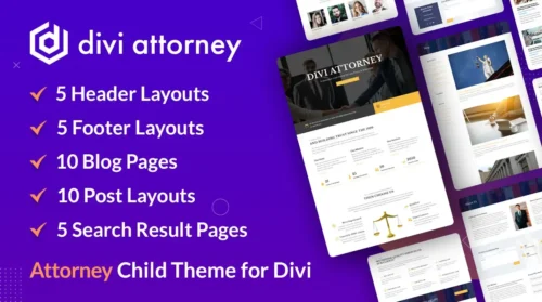 Divi Attorney Child Theme