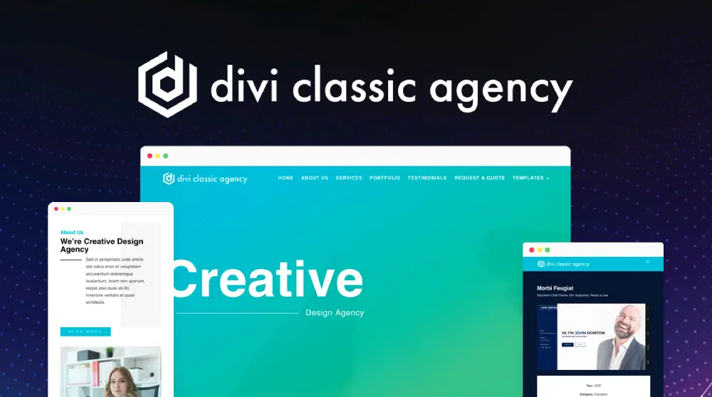 Divi Classic Agency Child Theme