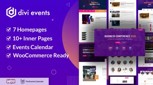 Divi Events Calendar Child Theme