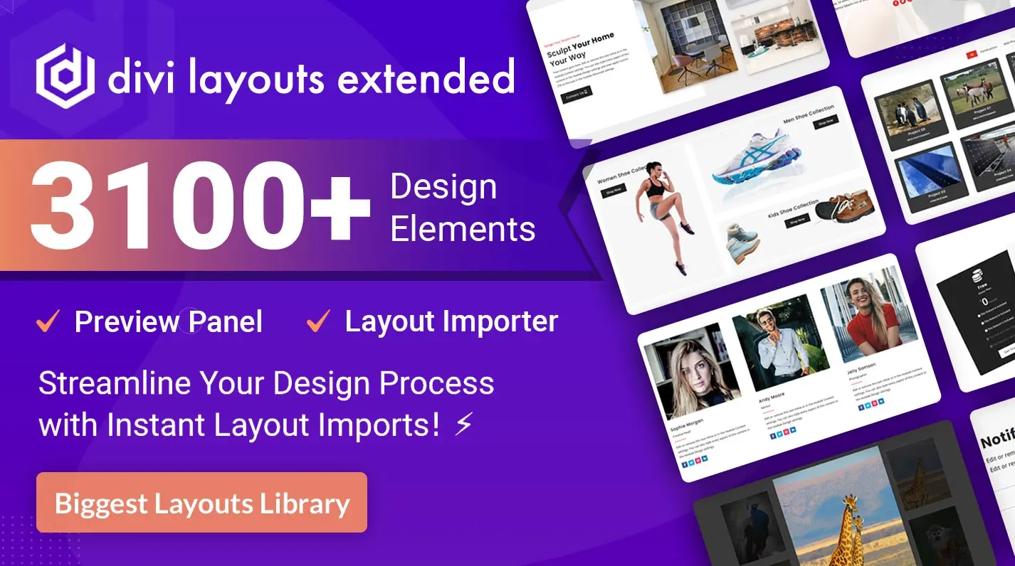 Divi Layouts Extended