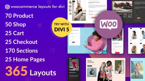 Divi Layouts for WooCommerce