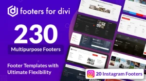 Footers for Divi