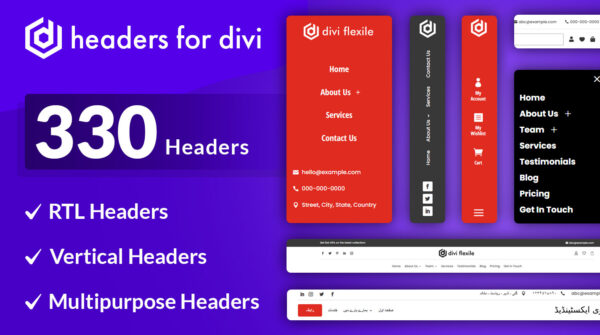 Headers for Divi