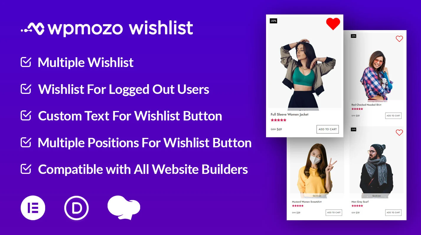 WPMozo Wishlist