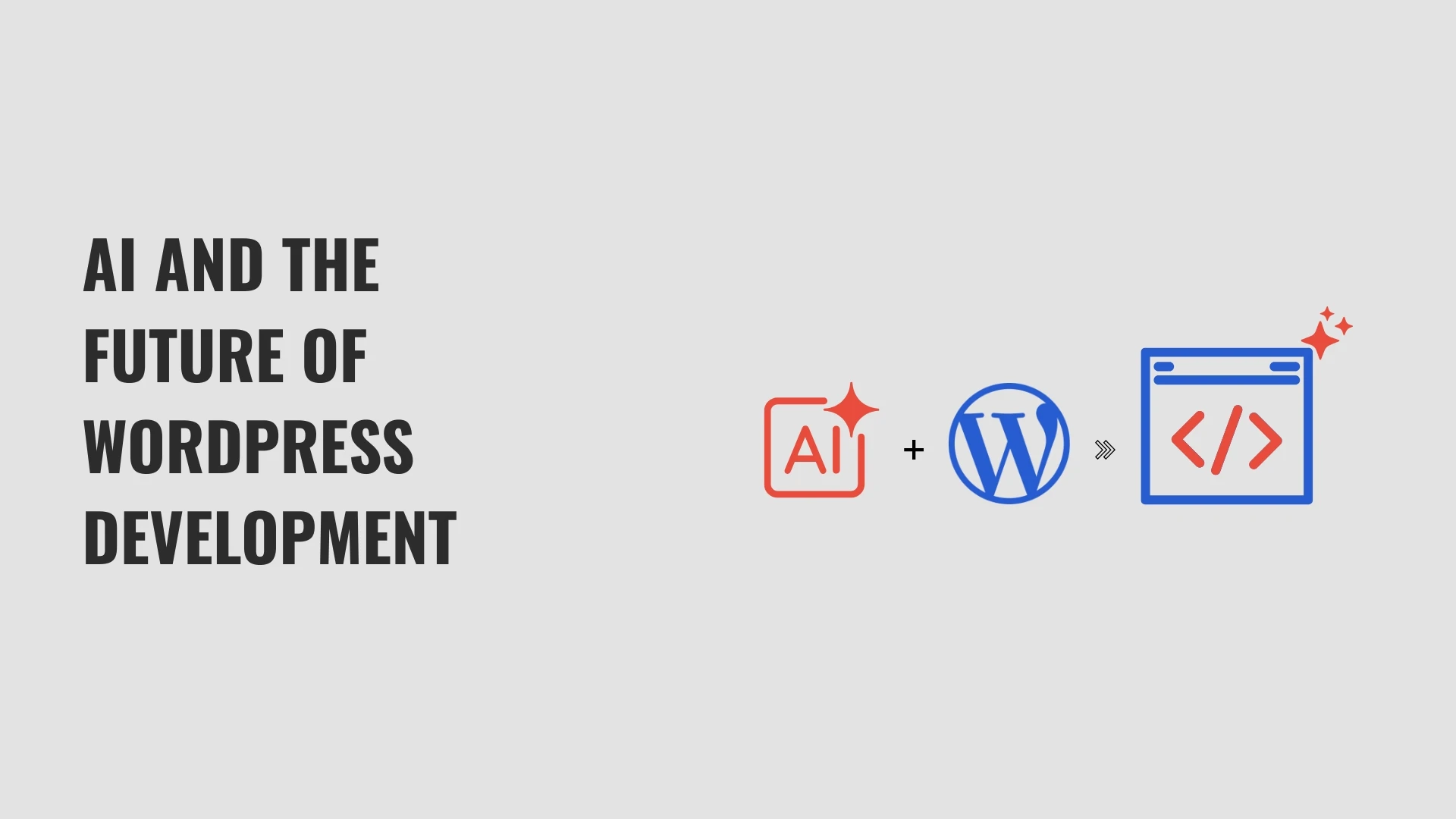 Blog post on AI and the future of WordPress
